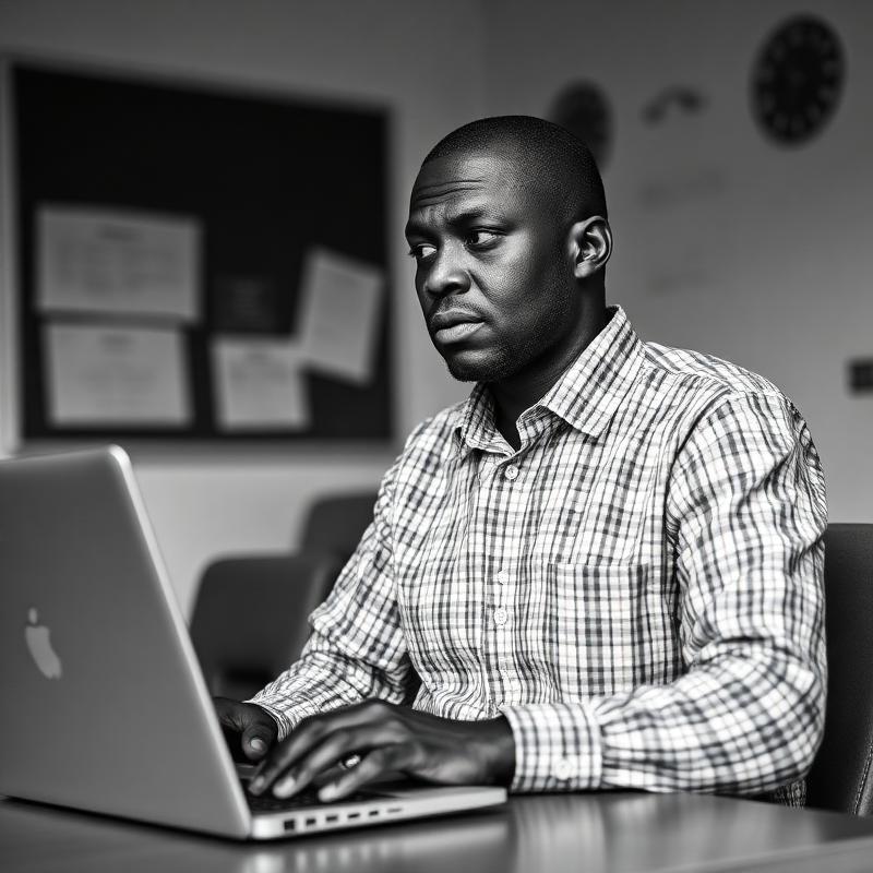 School principal using ShuleFlow